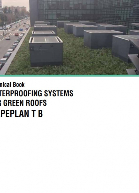 MAPPLAN T B hidroizolācijas sistēmas zaļajiem jumtiem