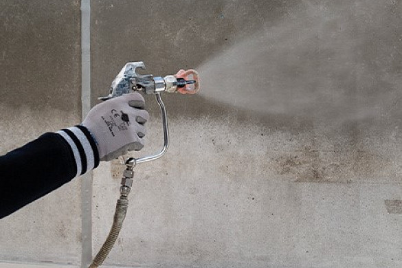 Hidrofobā impregnēšana, lai nodrošinātu betonam ūdeni atgrūdošu efektu 