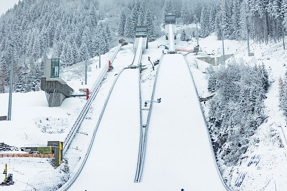Jaunā tramplīnlēkšanas arēna Predaco – ceļā uz Milano Cortina 2026 ar MAPEI risinājumiem