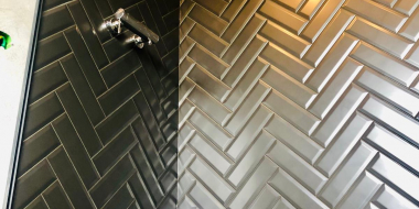 Flīžu klājums ar Kerapoxy Design