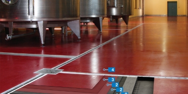 Mapefloor EP SL S: Neslīdošs epoksīda pārklājums tehniskām telpām