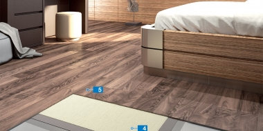 LVT/dizaina grīdas klājuma izveide